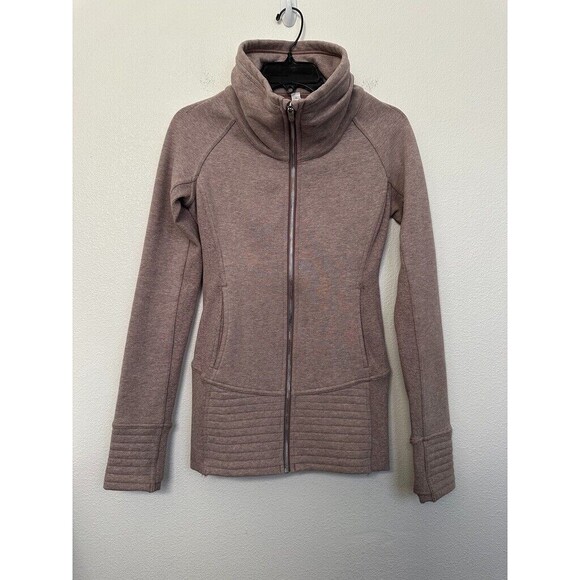 Lululemon Radiant Jacket Violet Verbana Full Zip Mock Neck Athletic Women's 2 - Picture 2 of 10